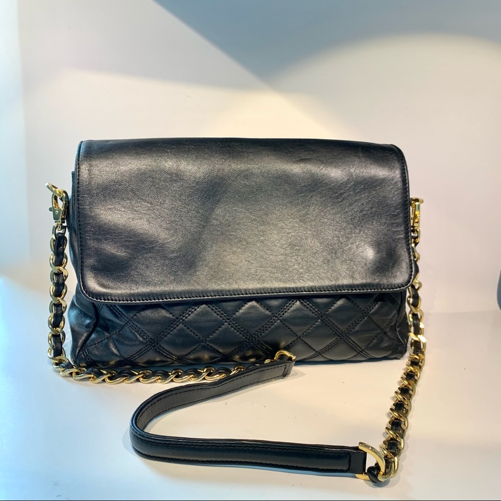 Pure Collection Leather Purse Convertible Handbag